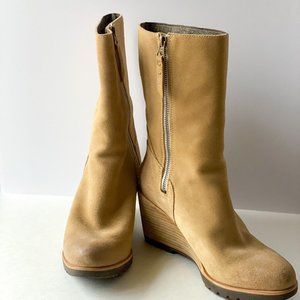 Sorel After Hours Waterproof Suede Boot Size 10